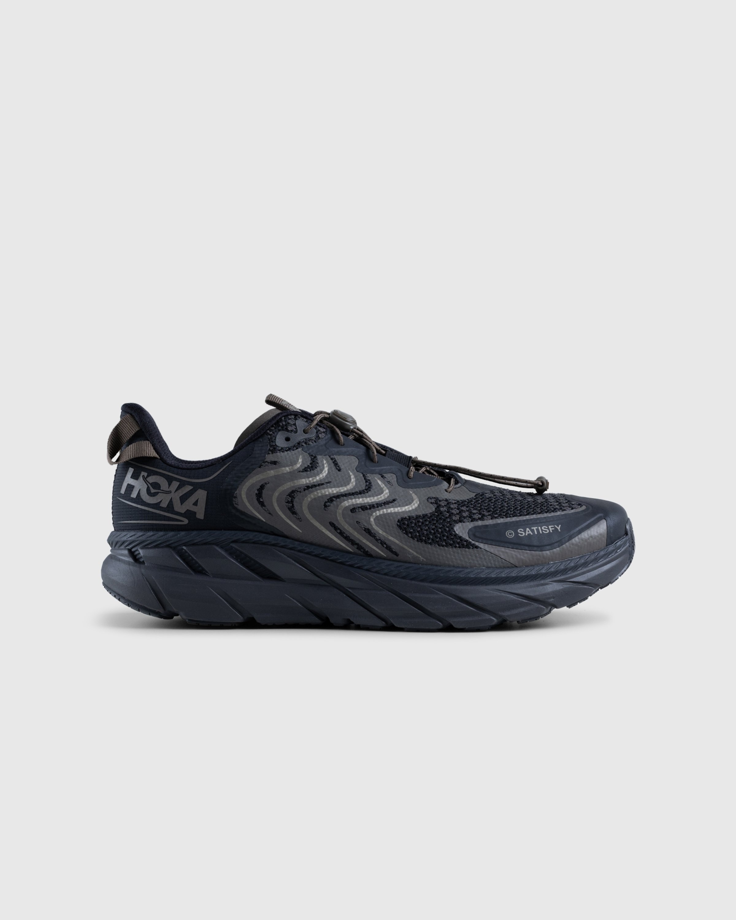 Satisfy x HOKA – U Clifton LS Forged Iron | Highsnobiety Shop